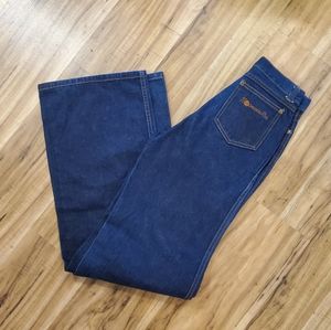 VINTAGE Normandee Rose Jeans High Rise Flare